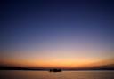 宍道湖の夕陽