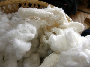 綿から糸へ