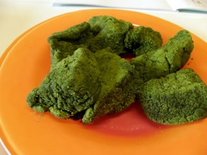 緑のわらび餅