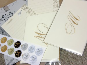 カードと封筒とシール