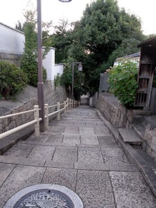 坂の上から 坂の上から