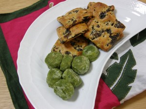 お抹茶のクッキー