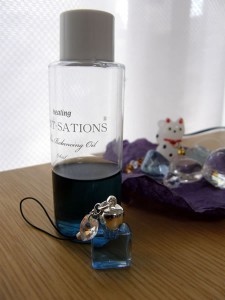 ブルーで喉のケア