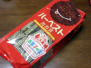 ハーベスト　ココア味。大人の味でおいしいの。