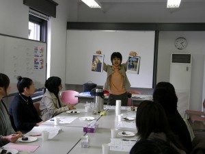 セミナー中のBeltaです