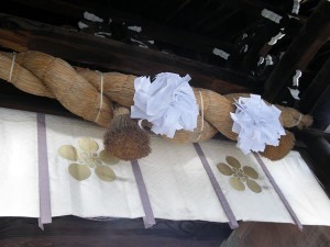 大阪天満宮の紙垂（しで）