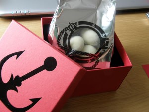 イチゴのトリュフ