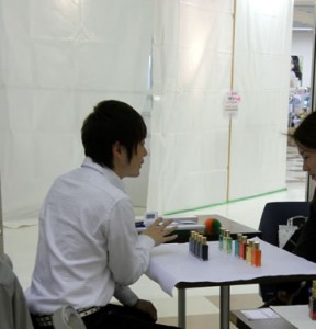 アイオライトさまセッション中