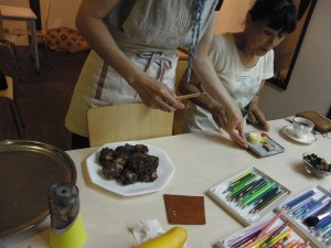 恒例ティータイム