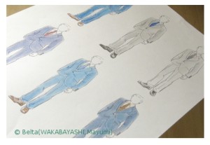 スーツのカラーコーディネイト