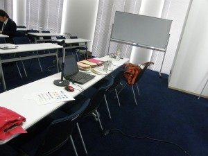 セミナー準備中