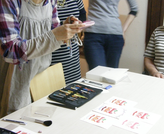 完成したら撮影会