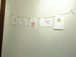 作品は飾りましょう