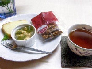 お楽しみのティータイム