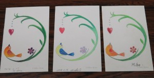 塗り絵　できあがり♪