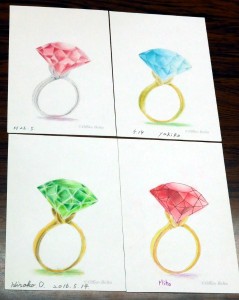 塗り絵 できあがり