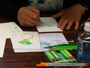 グリーンのキラキラ~