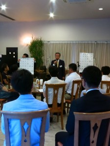 神田先生の詩吟