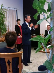 神田先生の詩吟