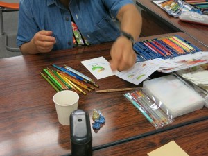 大人のアート塗り絵