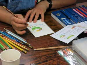 大人のアート塗り絵