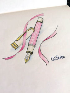 ペリカン ピンク