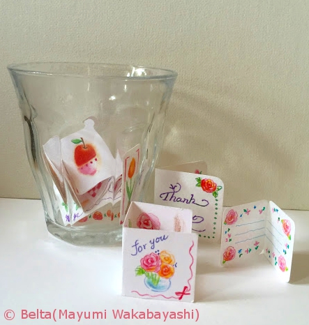 バラのミニカード